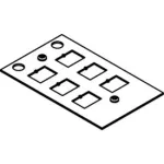Wiremold CRFB Series Floor Boxes