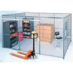 Global Industrial™ Preconfigured Wire Mesh Security Rooms