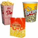 Popcorn Bags, Boxes, & Buckets