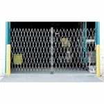 Folding Security Dock Door Gates