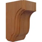 Ekena Corbels - Adler, Red Oak & Walnut