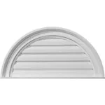 Ekena Gable Vents & Louvers - Round & Oval
