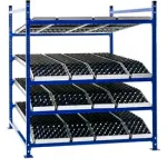 UNEX Presentation Flow Cell Racks with Wheel Track
