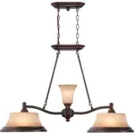 Nuvo Lighting Transitional Trestle Fixtures
