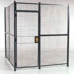 WireCrafters® Preconfigured Woven Wire Security Rooms