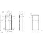 Hoffman Free-Stand Stainless Steel Preferred-Cutout Disconnects