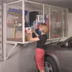 Folding Guard Garage Storage Ventilated Locker