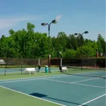 Tennis Court Wind Screens