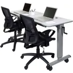 Luxor Adjustable Height Training Tables