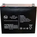 AJC® Teftec Brand Replacement Wheelchair Batteries