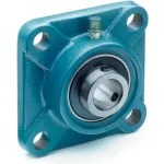 Tritan, Std & Light Duty, Set Screw Locking, 4-Bolt Sq. Flange