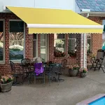 Awntech 12'W Heavy-Duty Manual Retractable Awnings