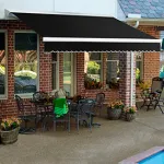Awntech 16'W Heavy-Duty Manual Retractable Awnings