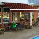 Heavy-Duty Manual Retractable Awnings