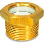 Brass Fluid Level Sight Glasses w/o Reflector