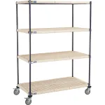 Nexelite® Vented Plastic Mat Shelf Trucks