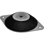 Low Frequency Double Deflection Compression Mounts