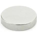 Solid Disk-Shaped Raw Magnets