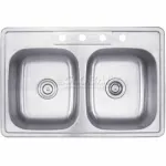 Multi Compartment Drop In Kitchen Sinks