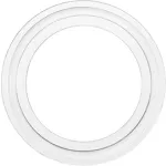 High Temperature FDA Silicone Gaskets for Quick-Clamp Tube Fittings