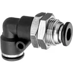 Bulkhead Through-Wall Elbow Connector