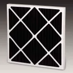 Global Industrial™ Carbon Pleated Standard Capacity Air Filters