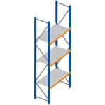 Interlake Mecalux Steel Deck Bulk Storage Racks
