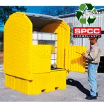 Indoor/Outdoor Covered IBC Spill Containment