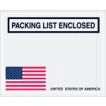 Packing List Envelopes - USA