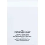 Resealable Suffocation Warning Bags with Vent Holes