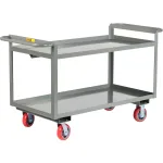 Steel Double Handle Heavy Duty Shelf Truck
