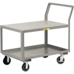 Steel Low Deck Service Trucks with Sloped Handle