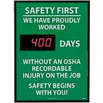 Scoreboard Record Safety Signs