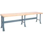 Global Industrial™ Extra Long Fixed Height Flared Leg Workbenches