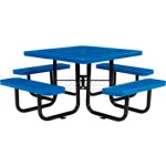 Perforated Metal Picnic Tables