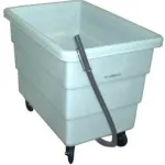 USDA Approved Plastic Box Trucks with Capped Drain