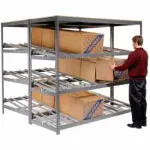 Global Industrial™ Gravity Carton Flow Racks