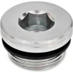 Threaded Pipe Plug With Rubber Seal