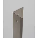 90° Stainless Steel  Corner Guards With Counter Sunk Holes & 3/8" Wings