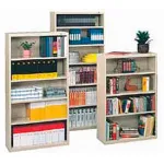 Steel - Full Height, Assembled Bookcases