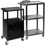 Plastic Audio Visual Carts