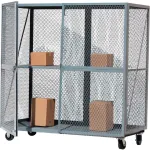 Steel Mesh Security Carts