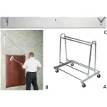 Mat Wash Cart