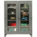 Heavy Duty Steel Clear View Storage Cabinets