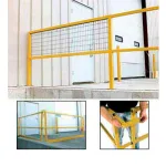Vestil Modular Square Safety Railings