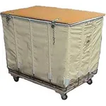 Canvas Shippable Hamper Trucks with Lockable Lid