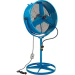 Misting Barrel Pedestal Fans