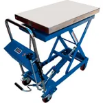 Mobile Scissor Lift Table with Integral Scale