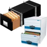 Space-Saving File Corrugated Storage Drawers