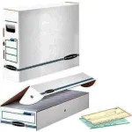 Record Storage Corrugated Boxes, Card, Check, & Film